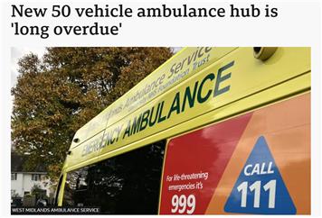 Proposed ambulance hub update